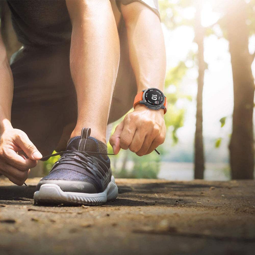 Ремешок ArmorStandart Silicone для Garmin 26mm Orange (ARM60802) фото4