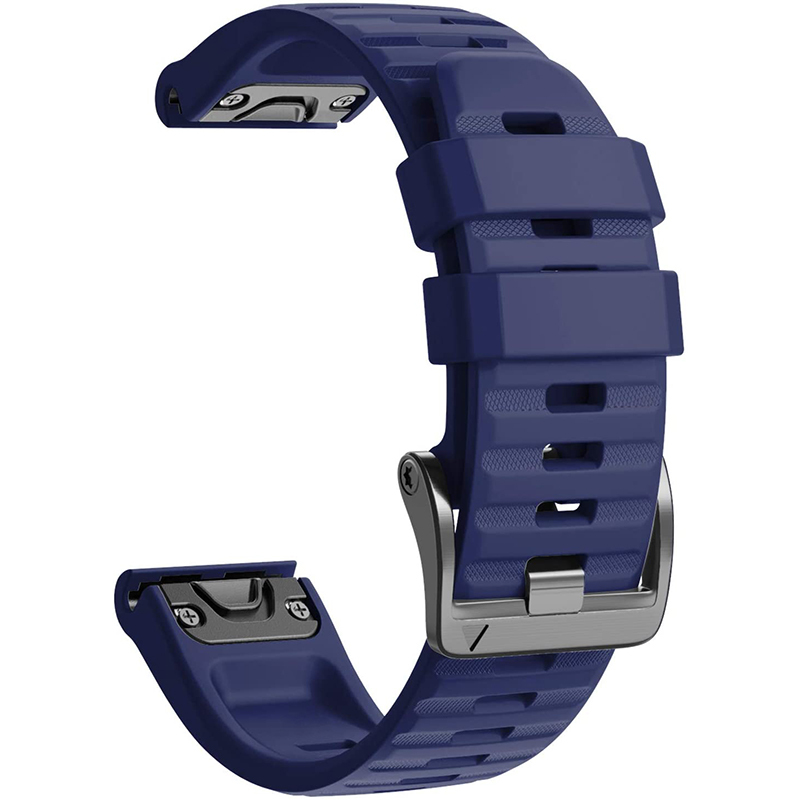 Ремешок ArmorStandart Silicone для Garmin 22mm Dark Blue (ARM60807) фото3