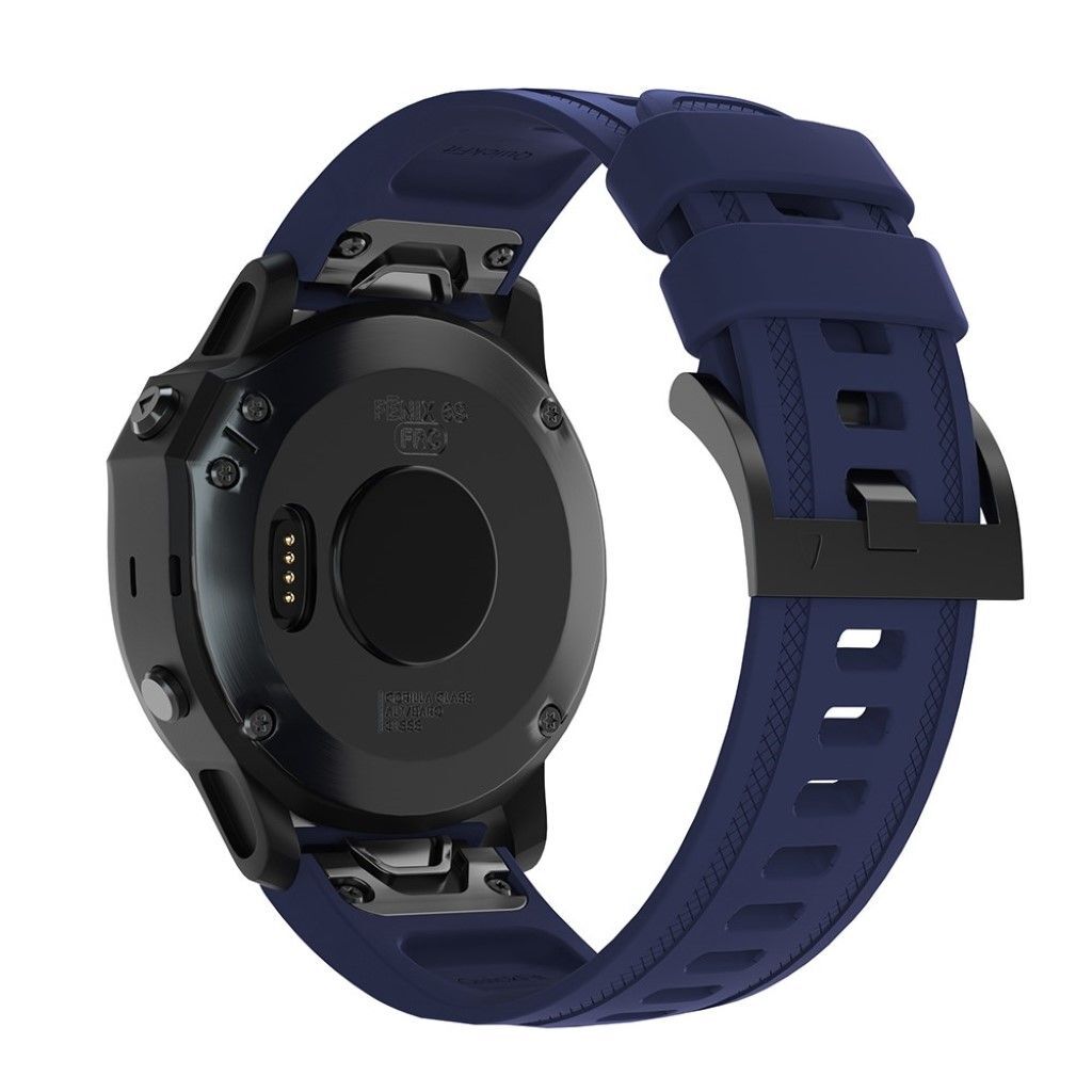 Ремешок ArmorStandart Silicone для Garmin 20mm Dark Blue (ARM60810) фото2