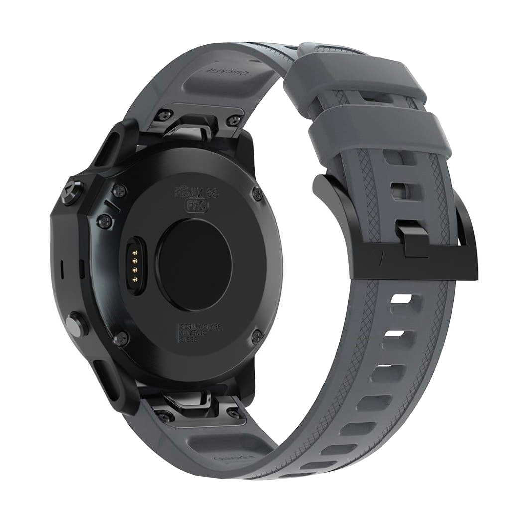 Ремешок ArmorStandart Silicone для Garmin 20mm Grey (ARM60812) фото