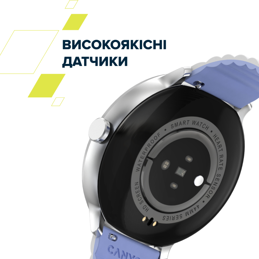 Смарт-часы Canyon Jacky SW-69 White Blue (CNS-SW69WB) фото
