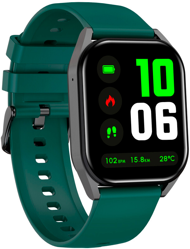 Смарт-часы Canyon Chatter SW-58 BT-CALL Black Green (CNS-SW58BG) фото3