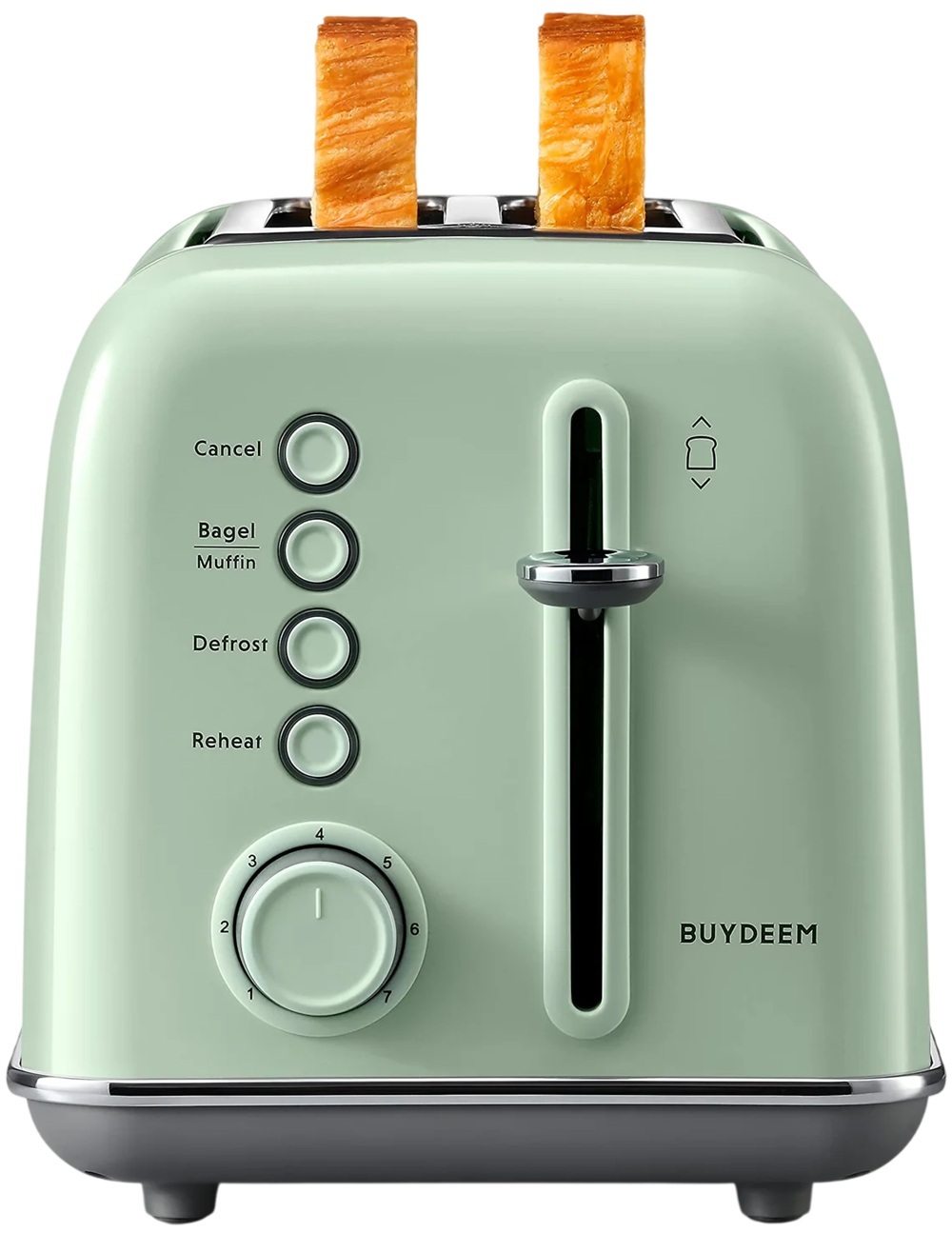 Тостер BUYDEEM DT620E Cozy Greenish (DT620E-CG/EU) фото2