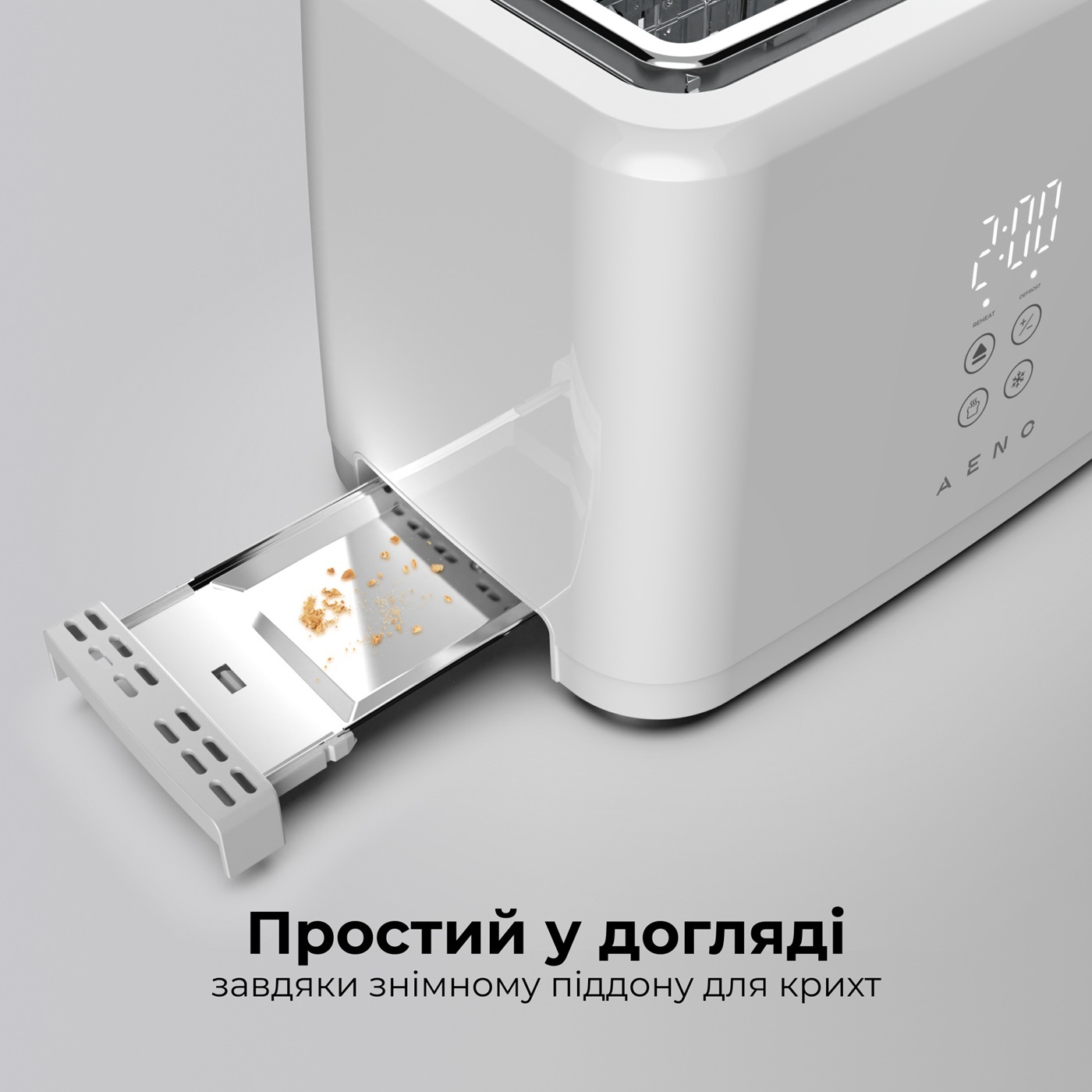Тостер AENO TS2W (ATS0002W) фото3