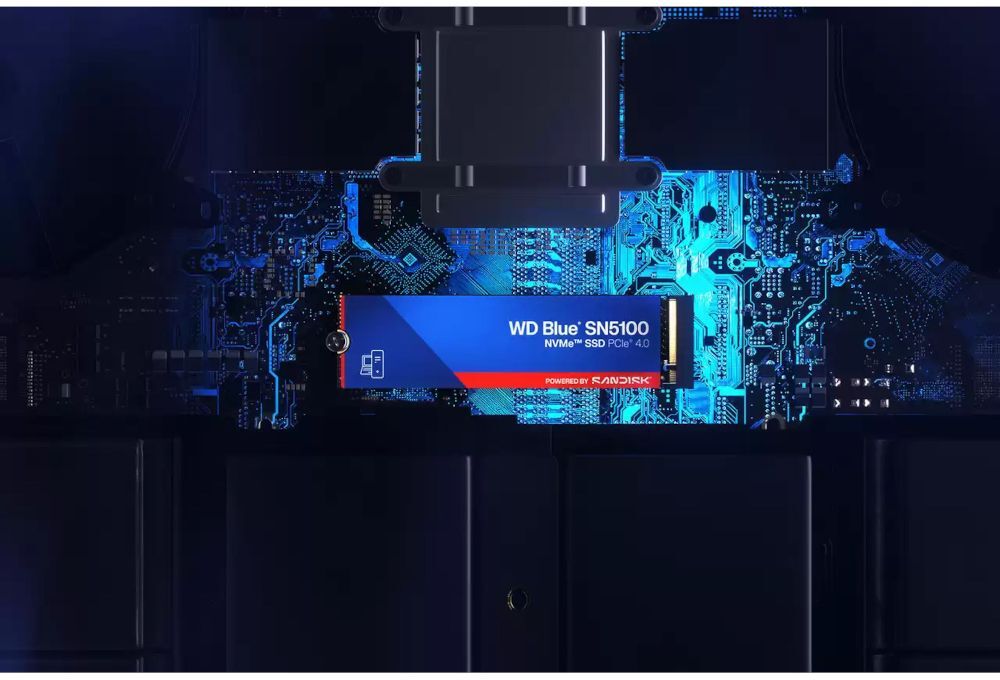 SSD-накопитель WD Blue SN5100 1TB M.2 NVMe (WDS100T5B0E) фото