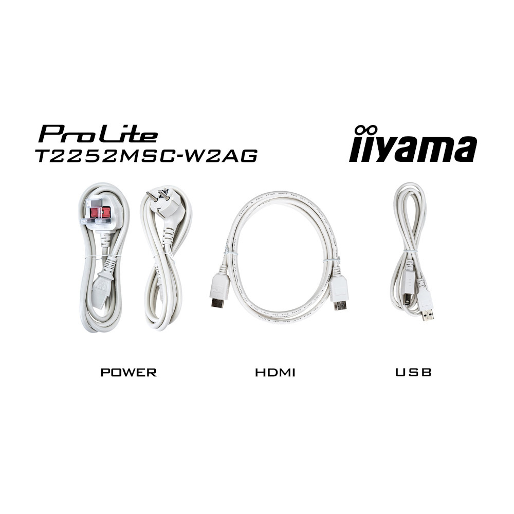 Монітор 21.5" IIYAMA ProLite T2252MSC-W2AG (T2252MSC-W2AG) фото15