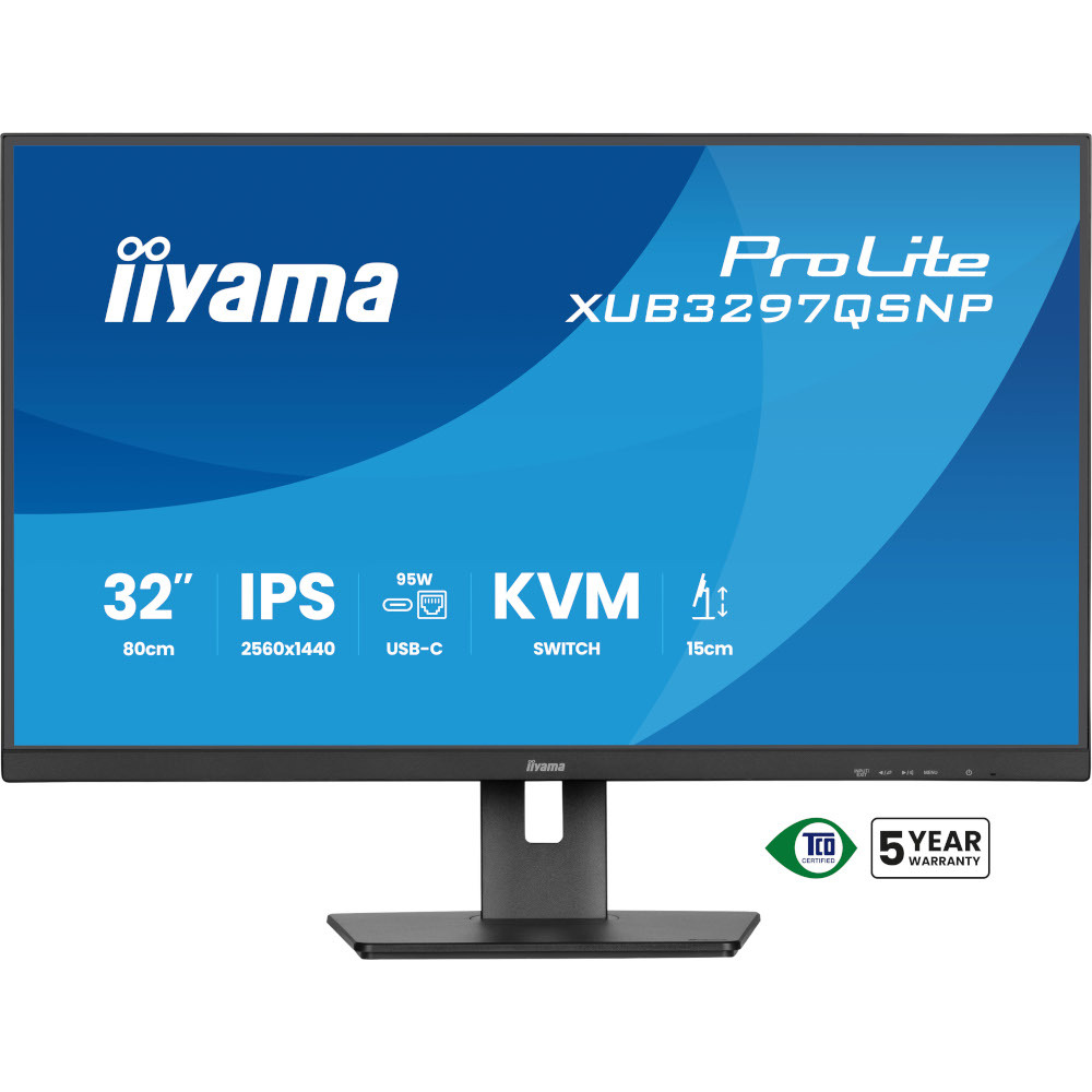 Монітор 31.5" IIYAMA ProLite XUB3297QSNP-B1 (XUB3297QSNP-B1) фото