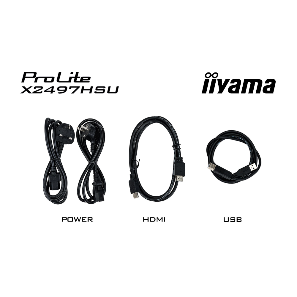 Монітор 23.8" IIYAMA ProLite X2497HSU-B1 (X2497HSU-B1) фото15