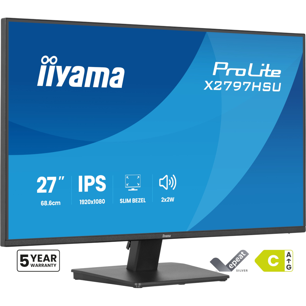 Монітор 27" IIYAMA ProLite X2797HSU-B1 (X2797HSU-B1) фото