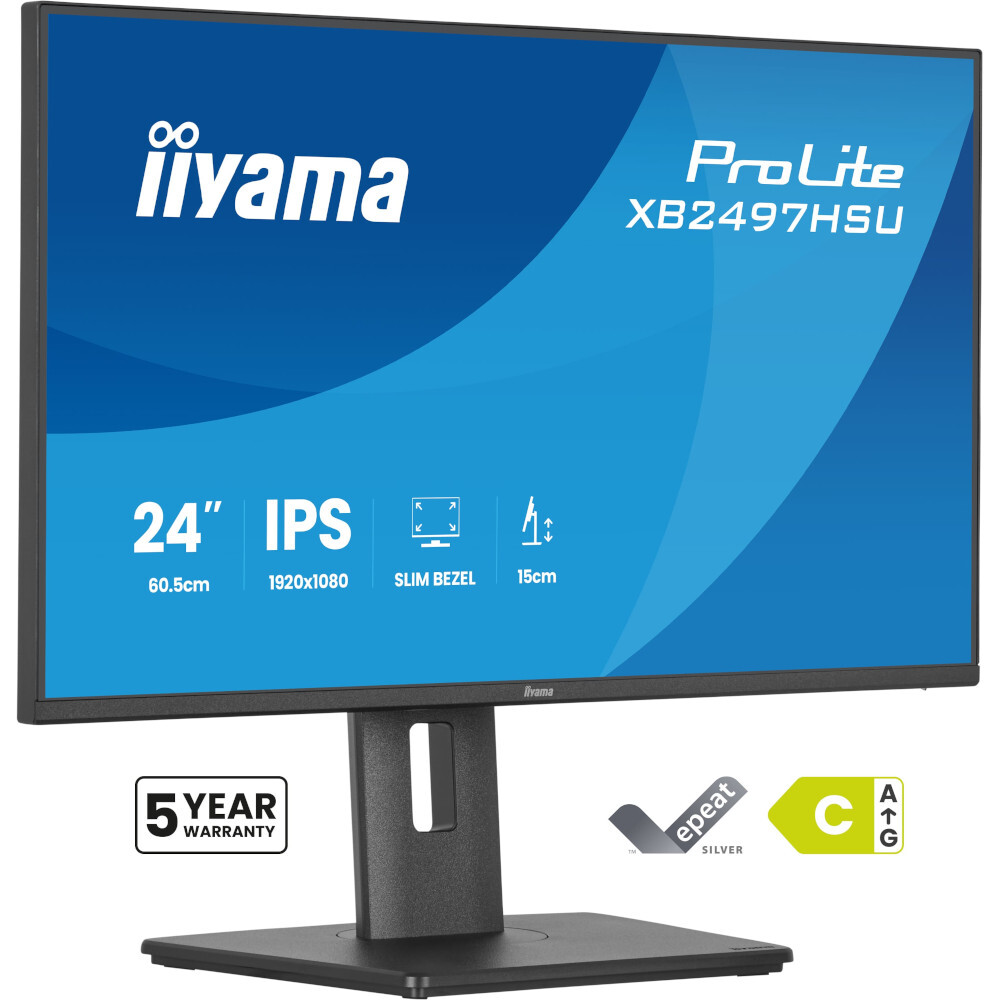 Монітор 23.8" IIYAMA ProLite XB2497HSU-B1 (XB2497HSU-B1) фото