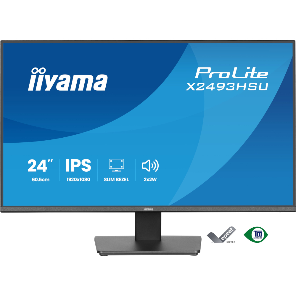 Монітор 23.8" IIYAMA ProLite X2493HSU-B1 (X2493HSU-B1) фото