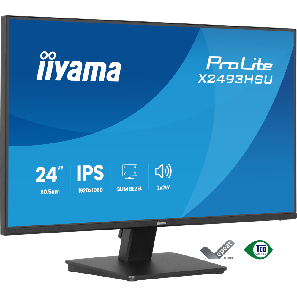 Монітор 23.8" IIYAMA ProLite X2493HSU-B1 (X2493HSU-B1) фото