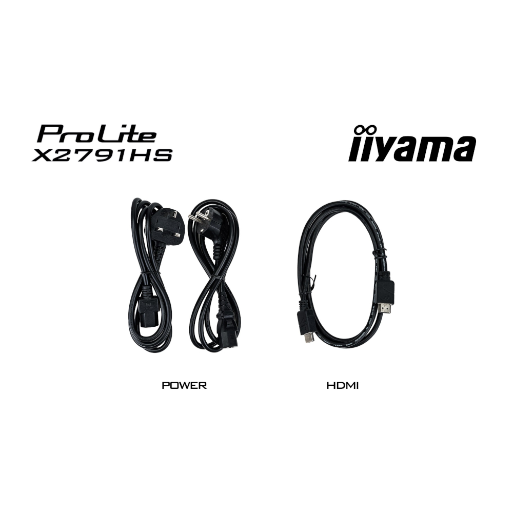 Монітор 27" IIYAMA ProLite X2791HS-B1 (X2791HS-B1) фото