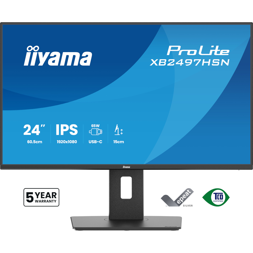 Монітор 23.8" IIYAMA ProLite XB2497HSN-B1 (XB2497HSN-B1) фото