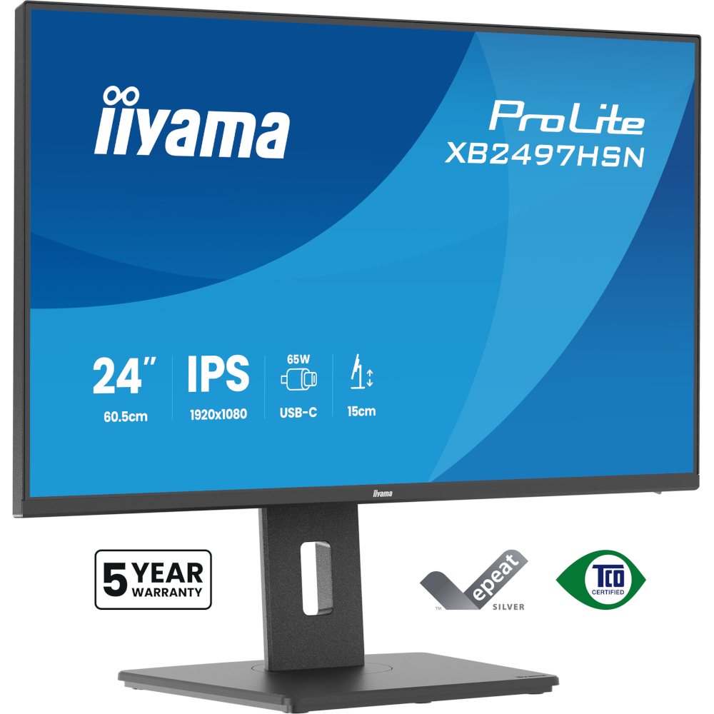 Монітор 23.8" IIYAMA ProLite XB2497HSN-B1 (XB2497HSN-B1) фото