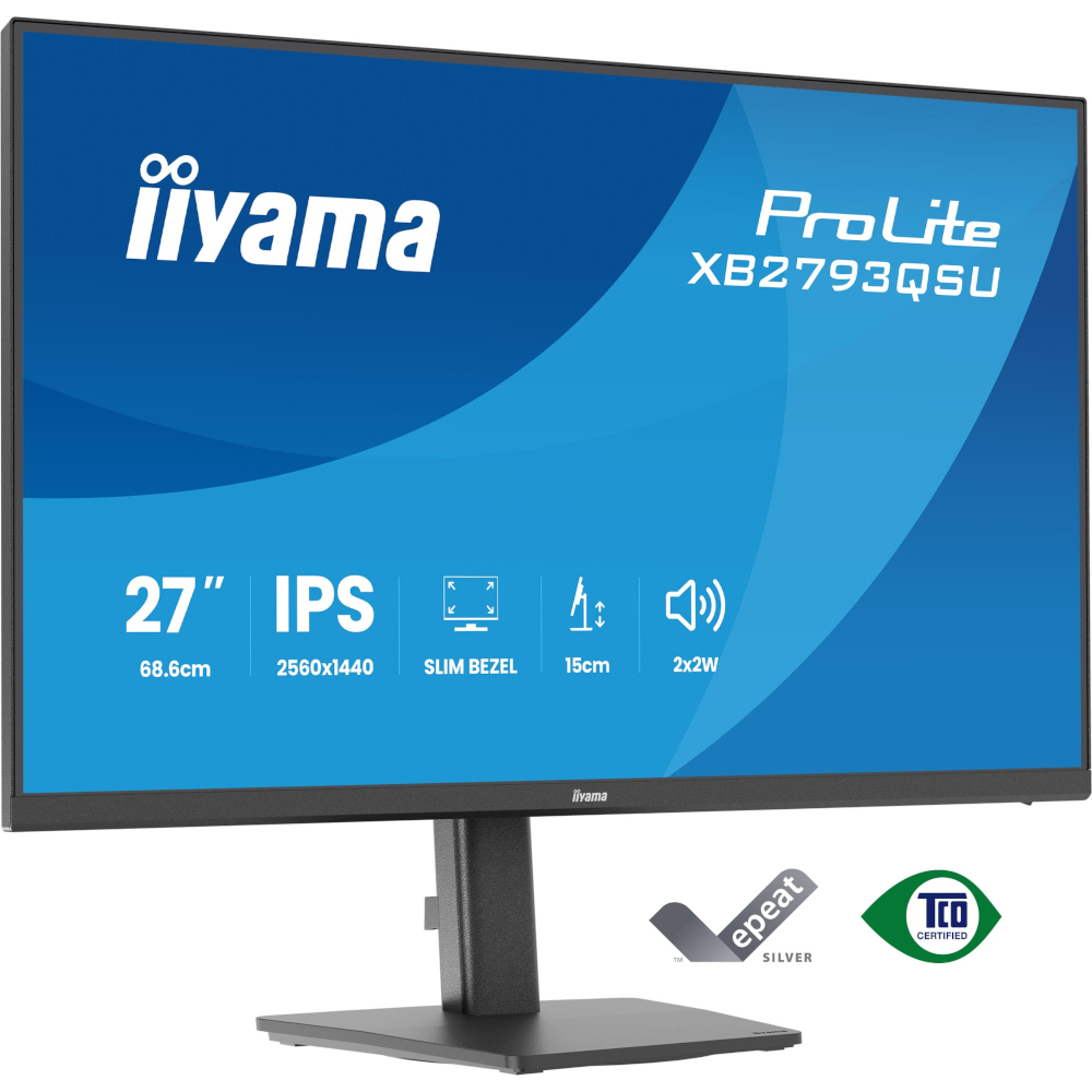 Монітор 27" IIYAMA ProLite XB2793QSU-B1 (XB2793QSU-B1) фото