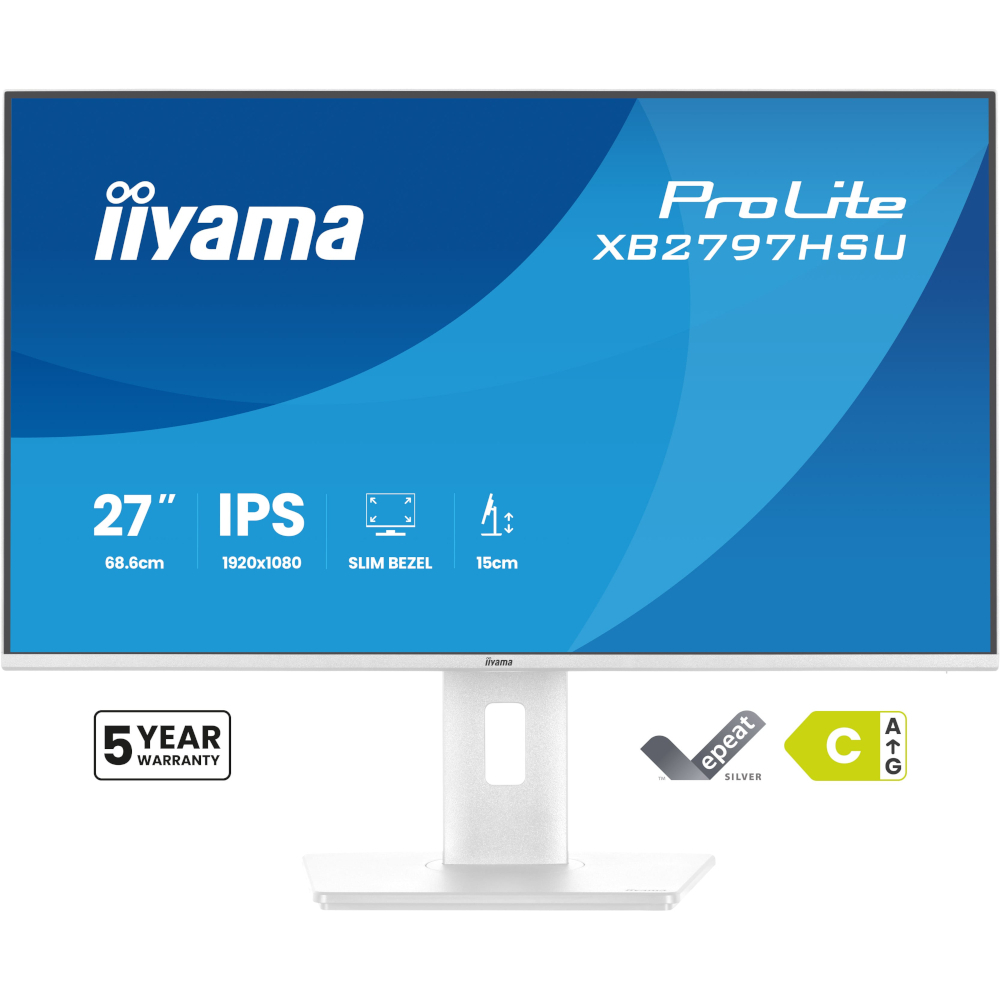 Монітор 27" IIYAMA ProLite XB2797HSU-W1 (XB2797HSU-W1) фото