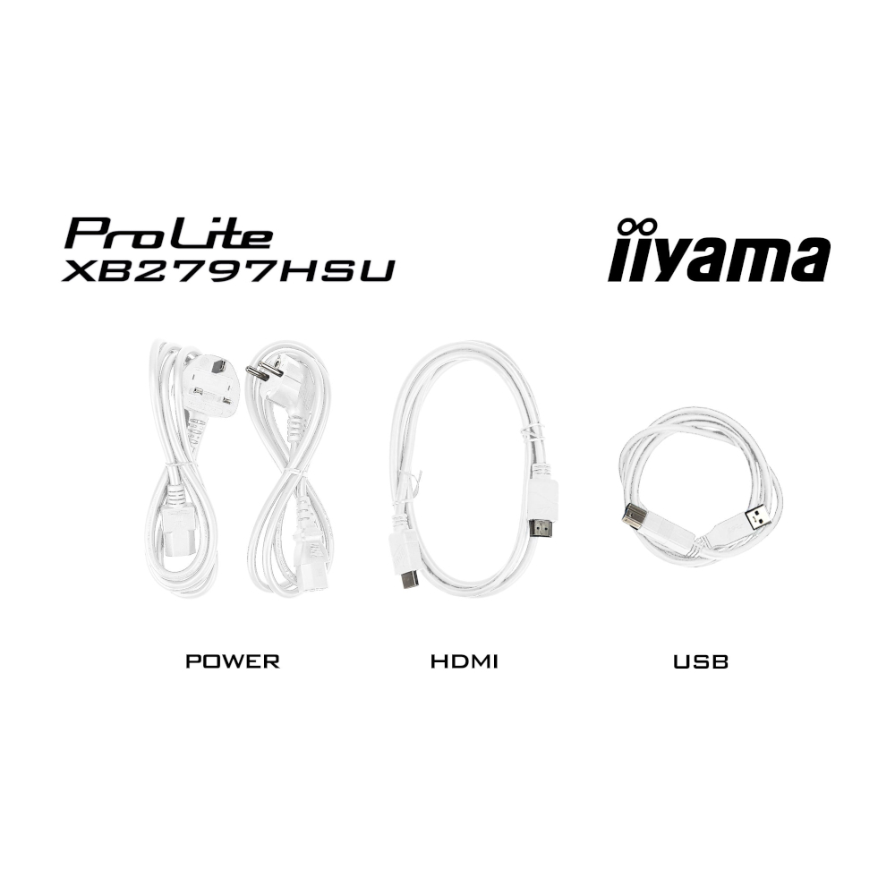 Монітор 27" IIYAMA ProLite XB2797HSU-W1 (XB2797HSU-W1) фото