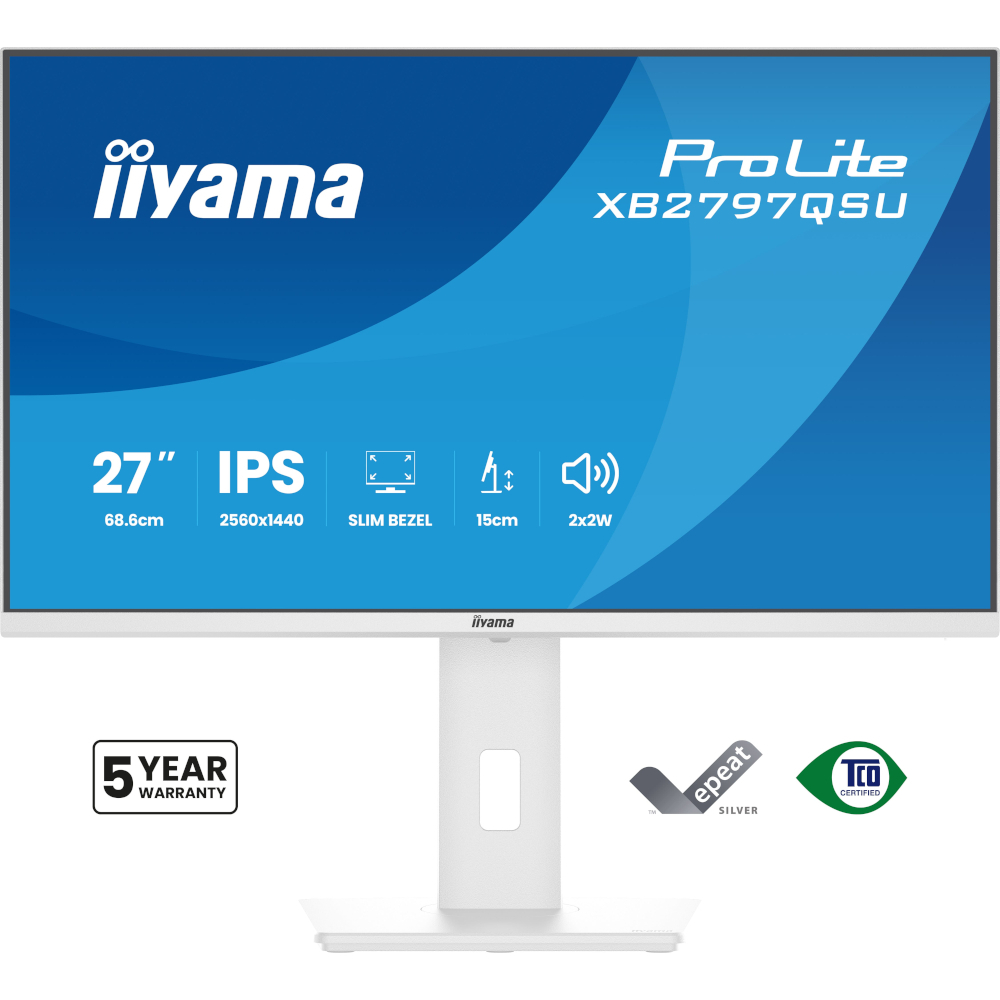 Монітор 27" IIYAMA ProLite XB2797QSU-W1 (XB2797QSU-W1) фото