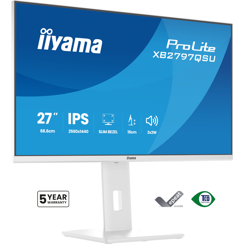 Монітор 27" IIYAMA ProLite XB2797QSU-W1 (XB2797QSU-W1) фото