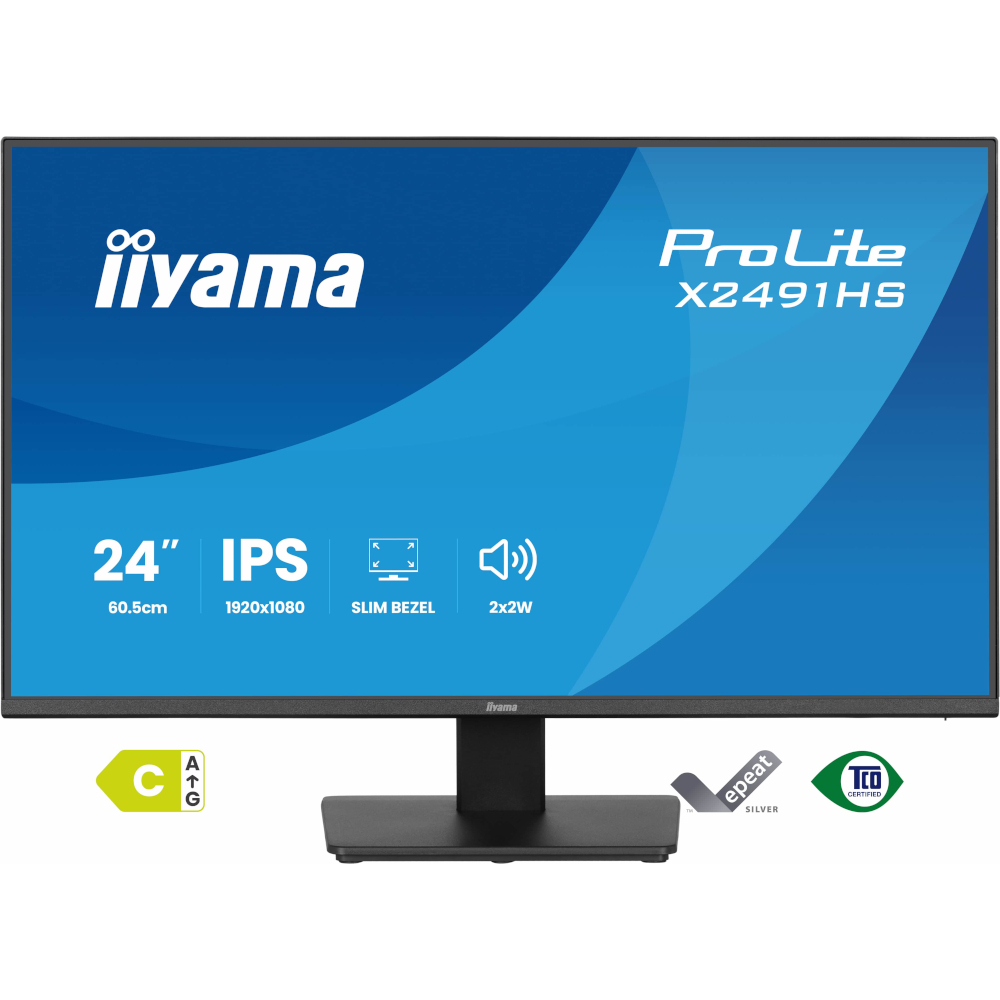 Монітор 23.8" IIYAMA ProLite X2491HS-B1 (X2491HS-B1) фото