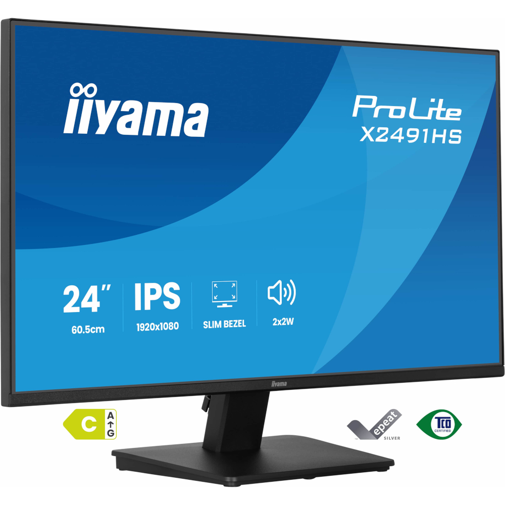 Монітор 23.8" IIYAMA ProLite X2491HS-B1 (X2491HS-B1) фото