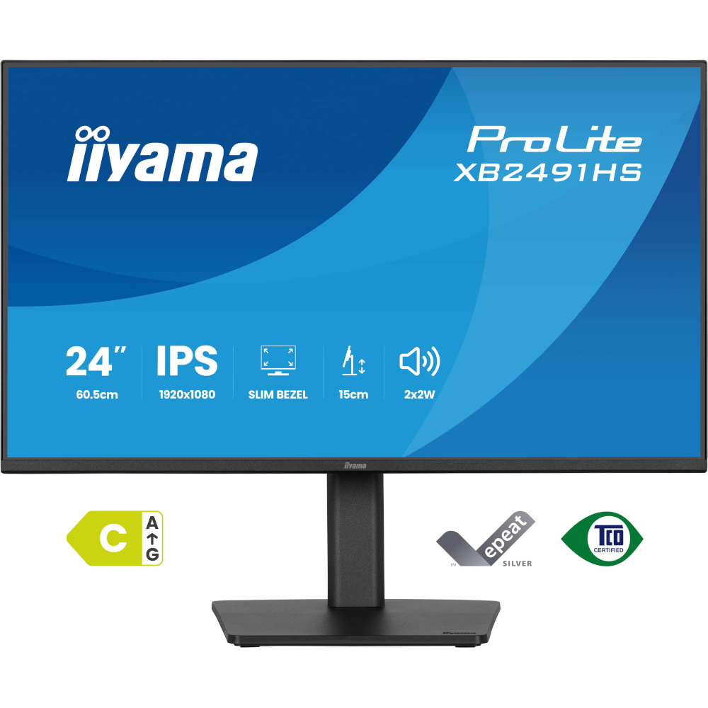 Монітор 23.8" IIYAMA ProLite XB2491HS-B1 (XB2491HS-B1) фото