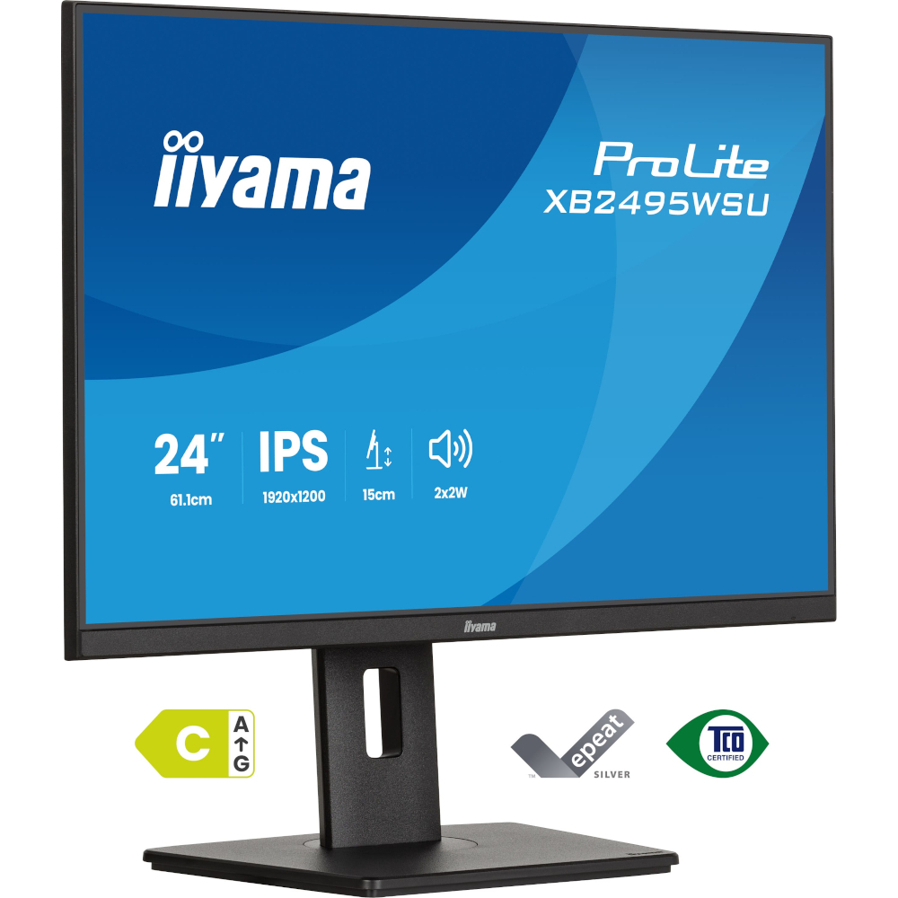 Монітор 23.8" IIYAMA ProLite XB2495WSU-B1 (XB2495WSU-B1) фото
