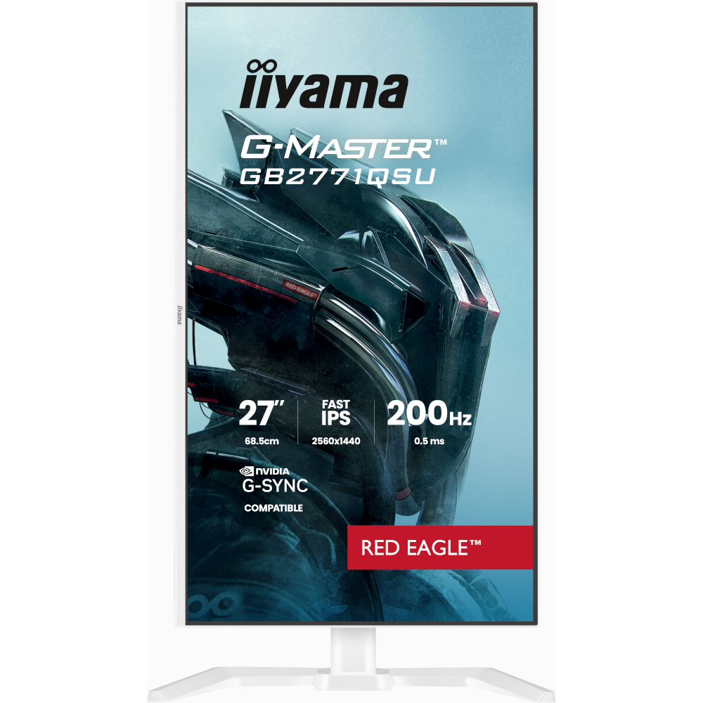 Монітор 27" IIYAMA G-Master GB2771QSU-W1 (GB2771QSU-W1) фото2