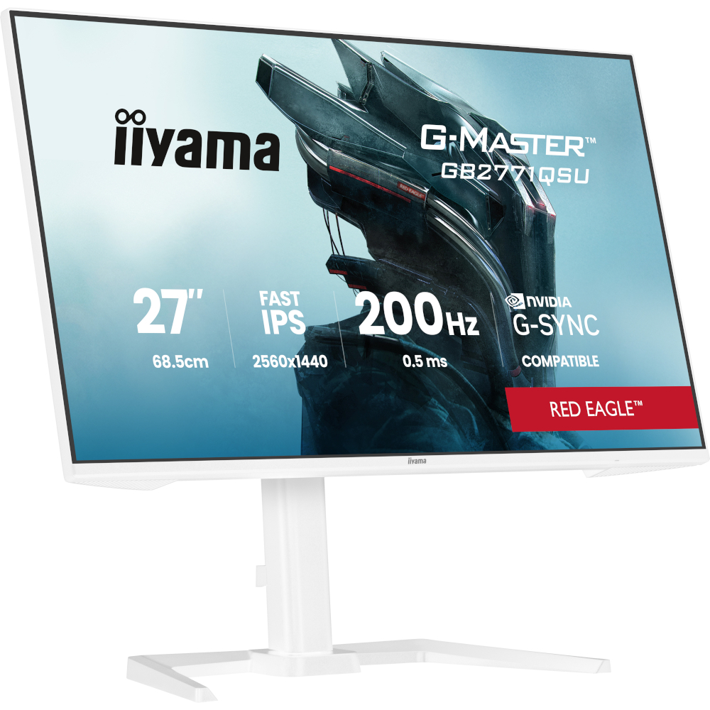 Монітор 27" IIYAMA G-Master GB2771QSU-W1 (GB2771QSU-W1) фото4