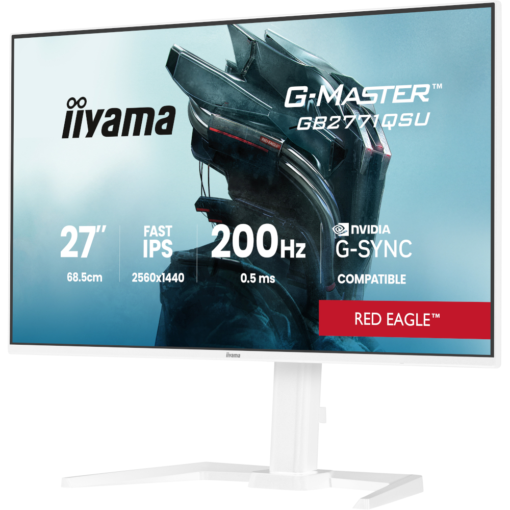 Монітор 27" IIYAMA G-Master GB2771QSU-W1 (GB2771QSU-W1) фото5