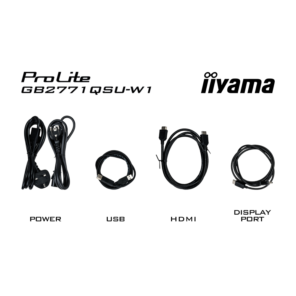 Монітор 27" IIYAMA G-Master GB2771QSU-W1 (GB2771QSU-W1) фото19