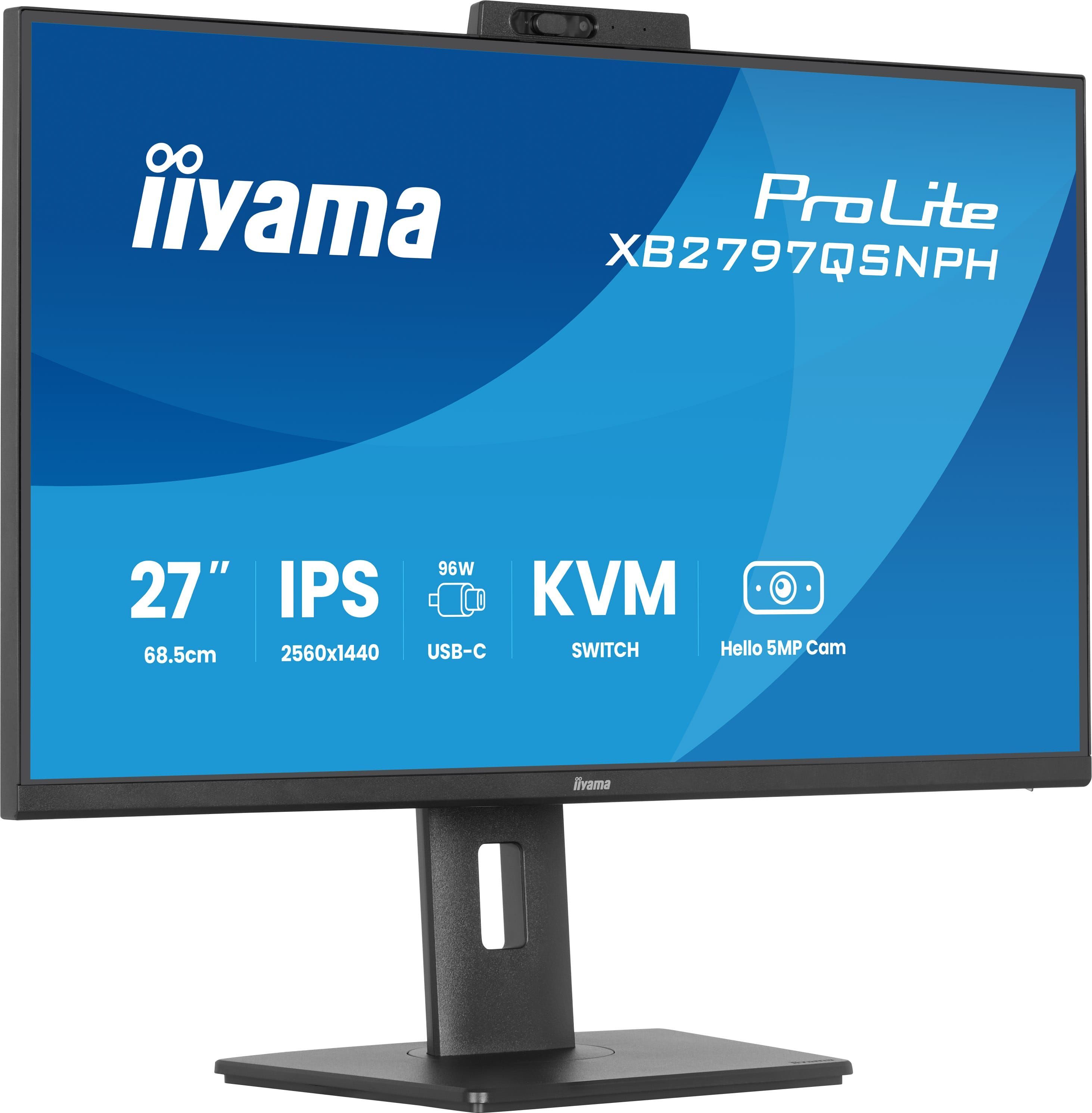 Монитор 27" IIYAMA ProLite XB2797QSNPH-B1 (XB2797QSNPH-B1) фото2