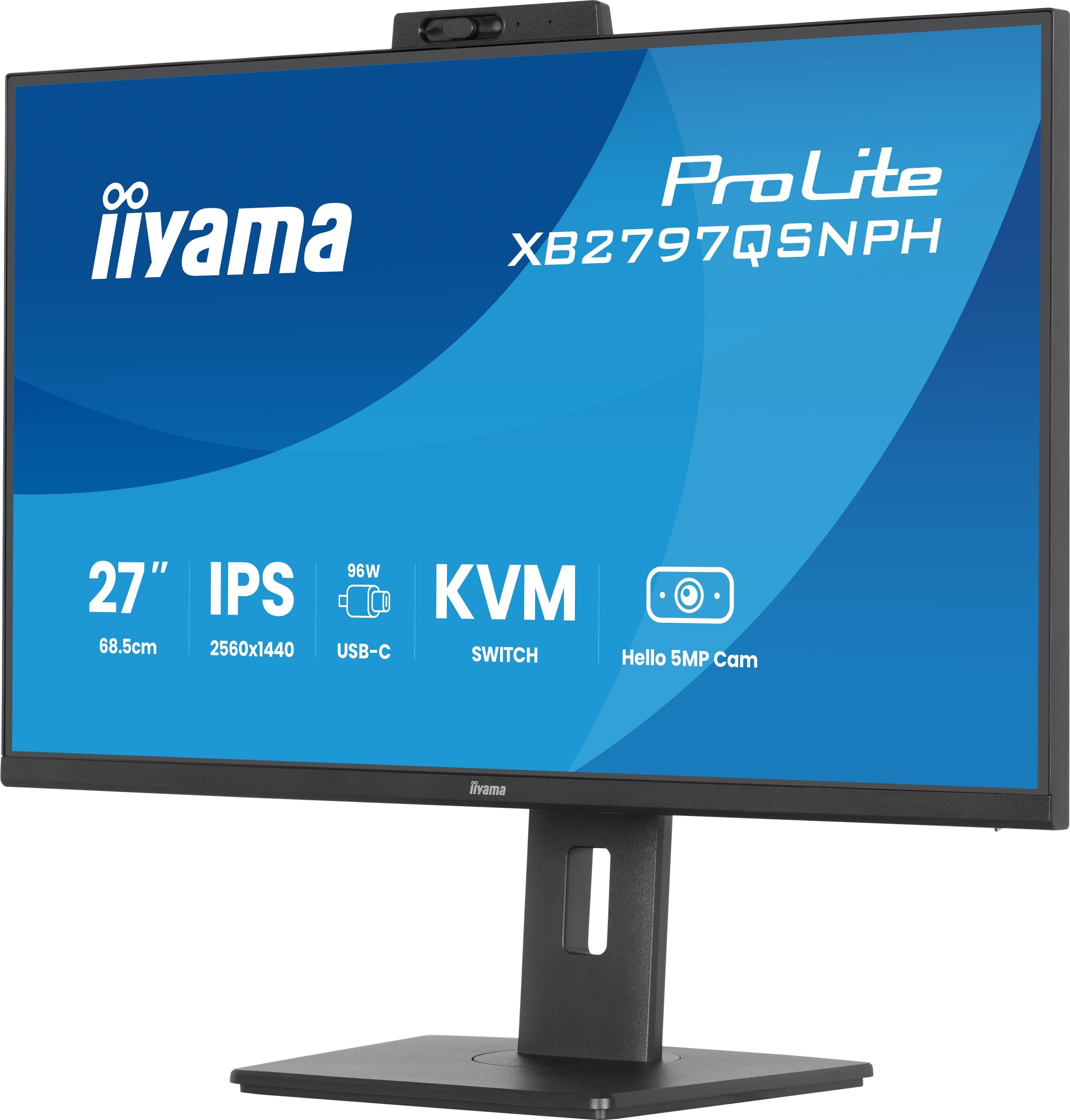 Монитор 27" IIYAMA ProLite XB2797QSNPH-B1 (XB2797QSNPH-B1) фото3