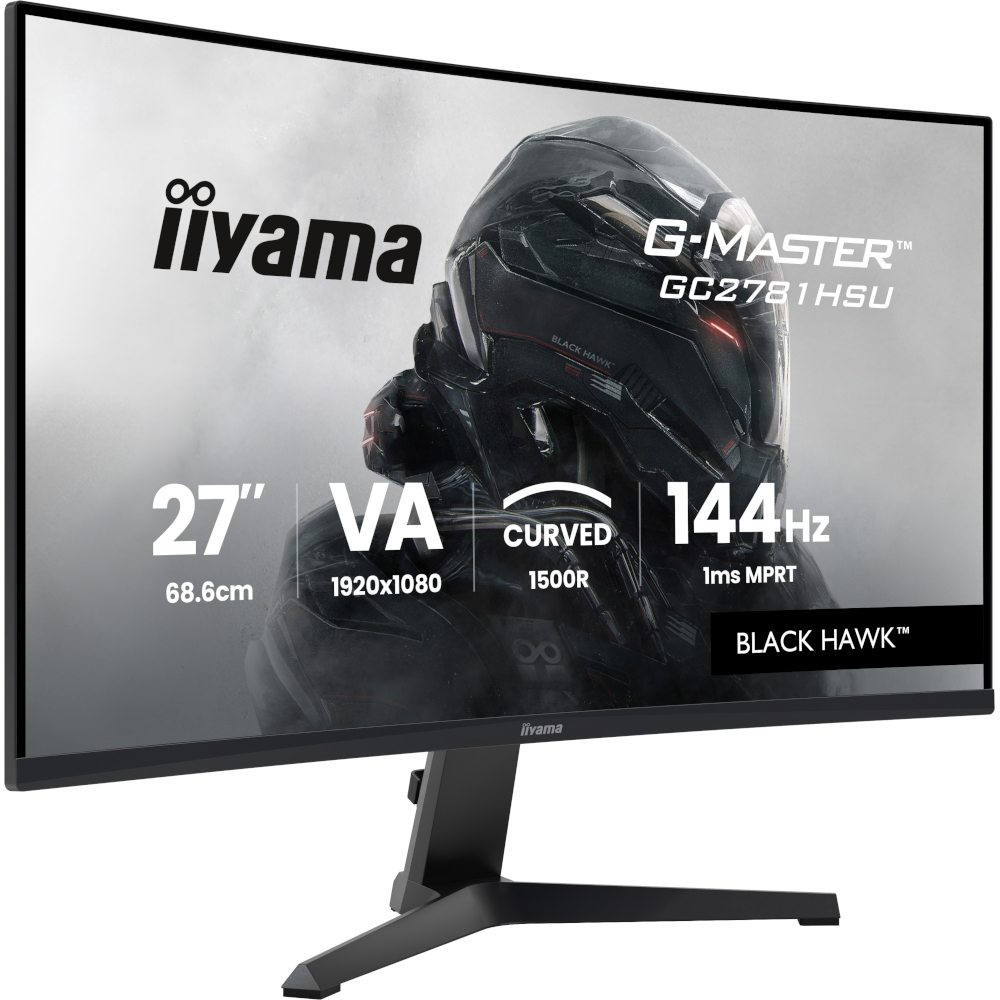 Монітор 27" IIYAMA G-Master GC2781HSU-B1 (GC2781HSU-B1) фото