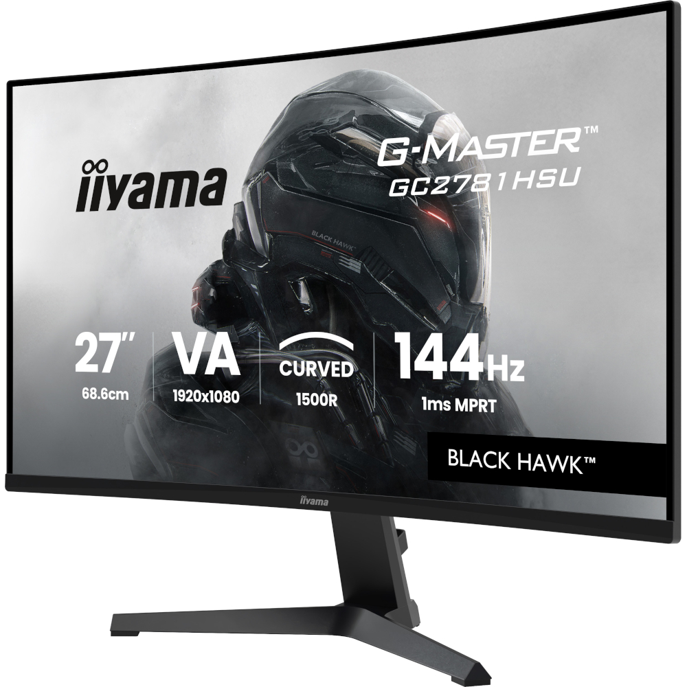 Монітор 27" IIYAMA G-Master GC2781HSU-B1 (GC2781HSU-B1) фото
