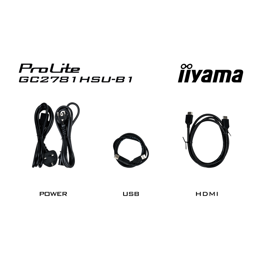 Монітор 27" IIYAMA G-Master GC2781HSU-B1 (GC2781HSU-B1) фото