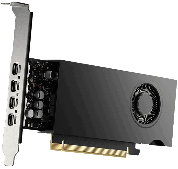 Видеокарта PNY NVIDIA RTX 2000E Ada 16GB Low Profile (VCNRTX2000EADA-SB) фото