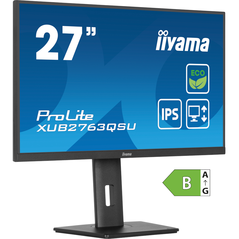 Монітор 27" IIYAMA ProLite XUB2763QSU-B1 (XUB2763QSU-B1) фото3
