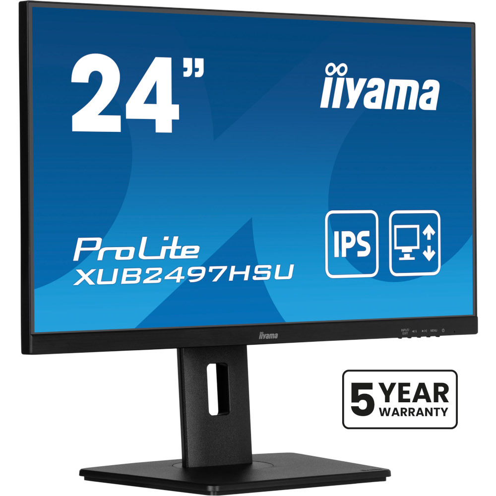 Монітор 23.8" IIYAMA ProLite XUB2497HSU-B2 (XUB2497HSU-B2) фото