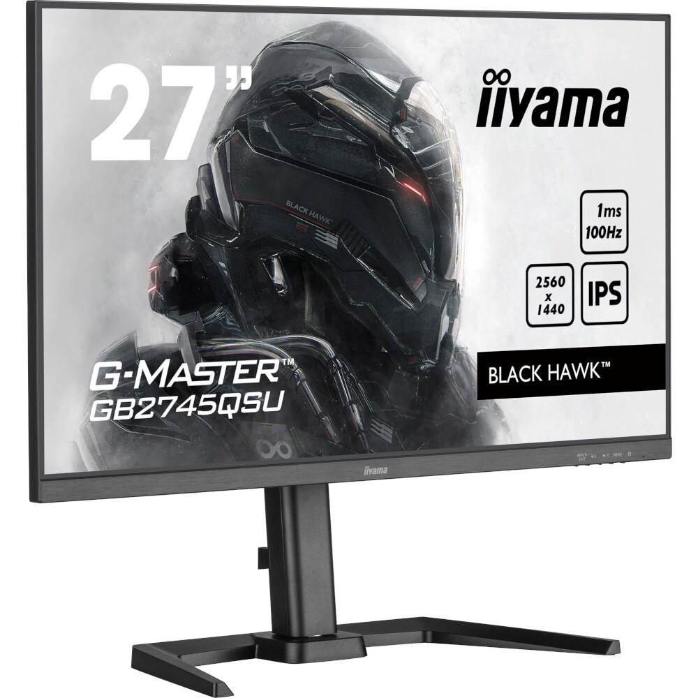 Монітор 27" IIYAMA G-Master GB2745QSU-B2 (GB2745QSU-B2) фото3