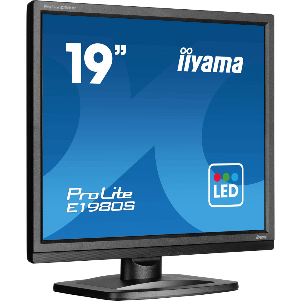 Монітор 19" IIYAMA ProLite E1980S-B1 (E1980S-B1) фото2