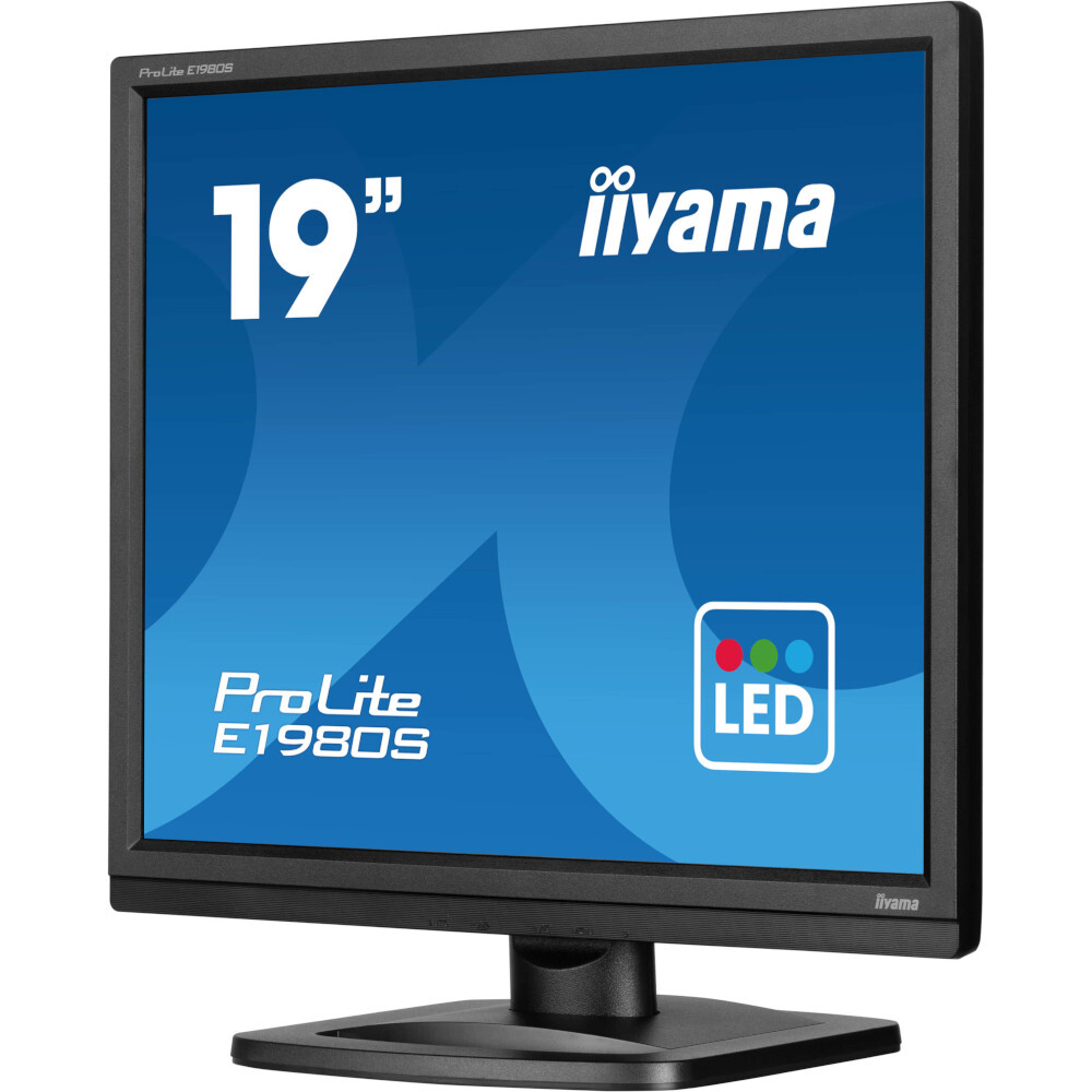 Монітор 19" IIYAMA ProLite E1980S-B1 (E1980S-B1) фото4