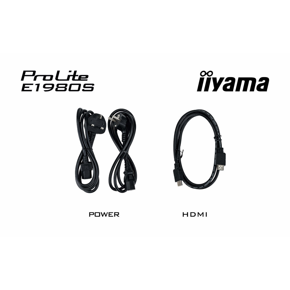 Монітор 19" IIYAMA ProLite E1980S-B1 (E1980S-B1) фото11