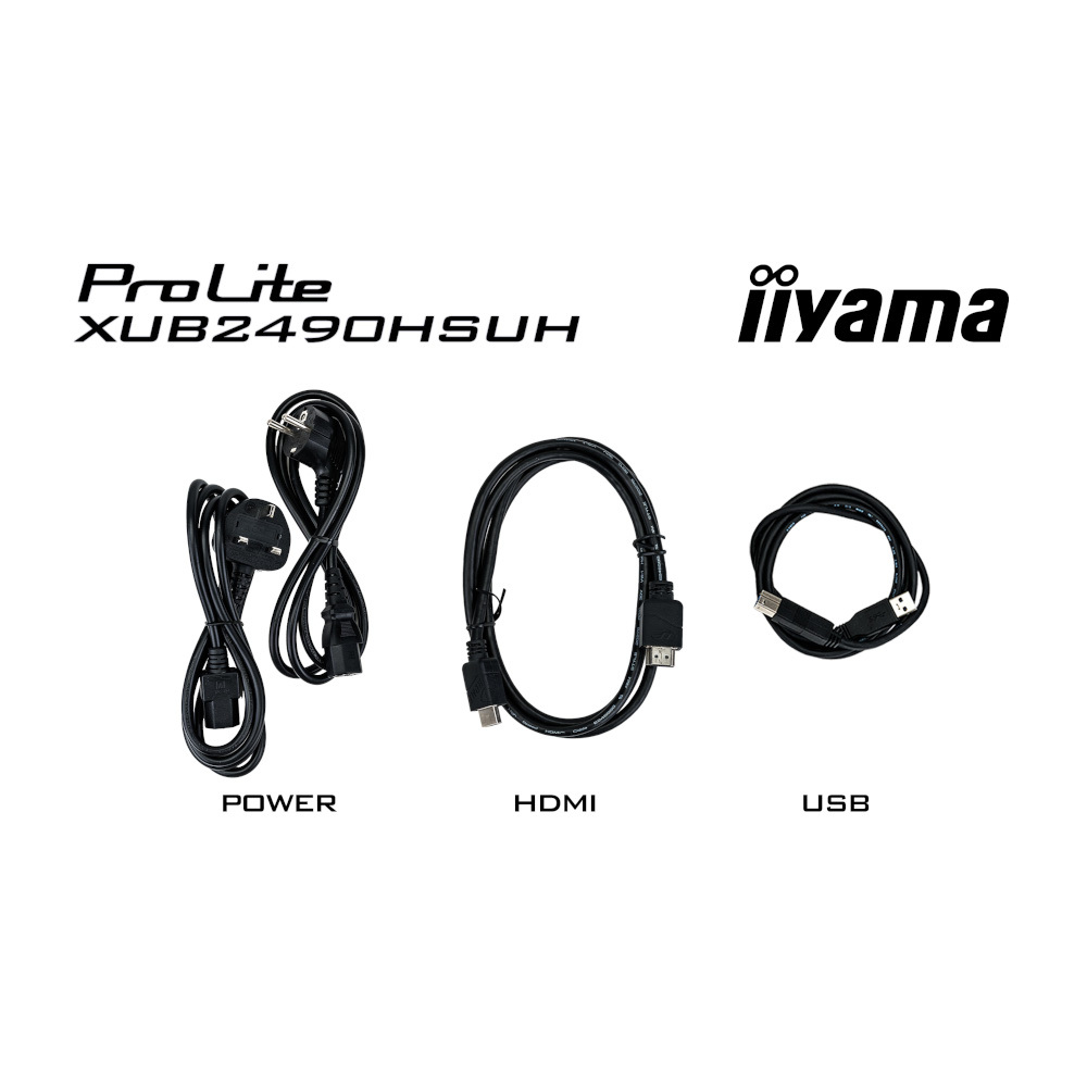 Монітор 23.8" IIYAMA ProLite XUB2490HSUH-B2 (XUB2490HSUH-B2) фото
