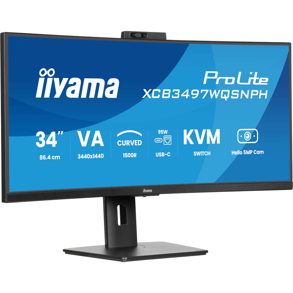 Монітор 34" IIYAMA ProLite XCB3497WQSNPH-B1 (XCB3497WQSNPH-B1) фото