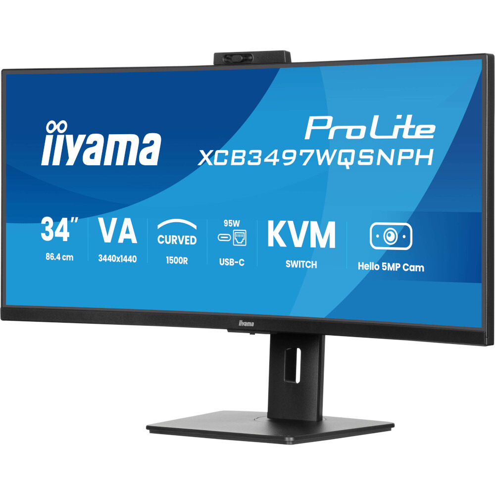 Монітор 34" IIYAMA ProLite XCB3497WQSNPH-B1 (XCB3497WQSNPH-B1) фото