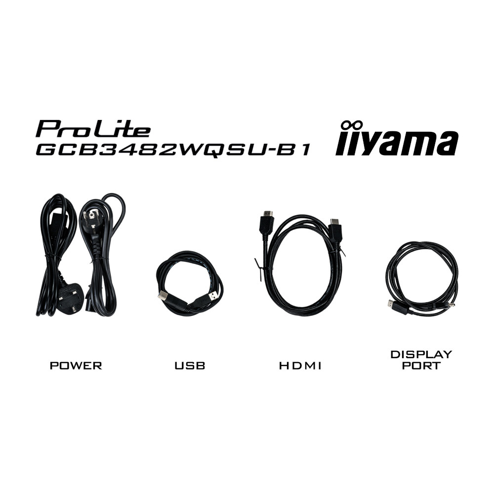 Монітор 34" IIYAMA G-Master GCB3482WQSU-B1 (GCB3482WQSU-B1) фото13