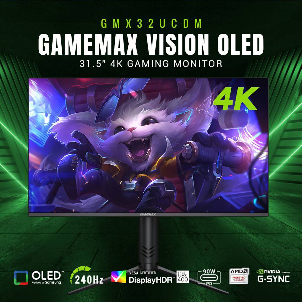 Монитор 31.5" GAMEMAX AORUS GMX32UCDM (GMX32UCDM) фото2