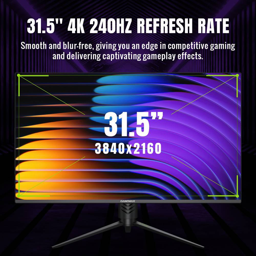 Монитор 31.5" GAMEMAX AORUS GMX32UCDM (GMX32UCDM) фото3